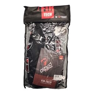 Catago Equestrian FIR-Tech Therapy Transportation Stable Horse Boots M Black Red